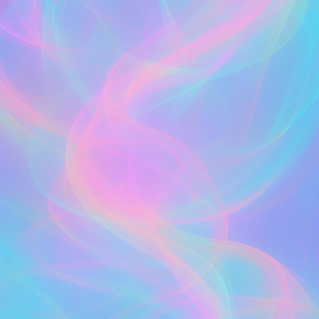 a subtle flow of pastel colors